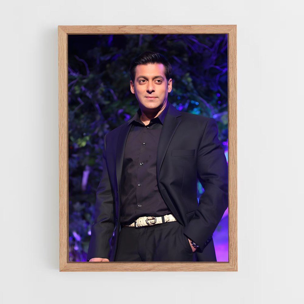 ap-salman khan-2 cadre Bois clair