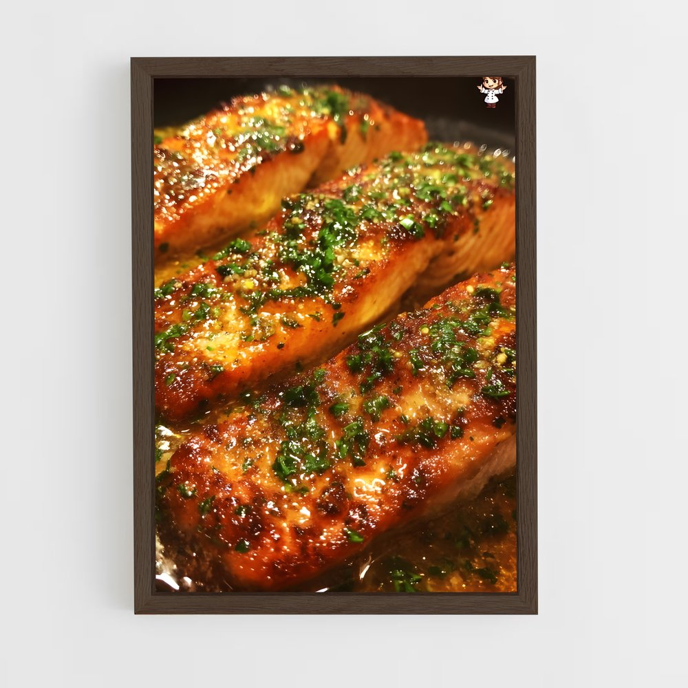 ap-salmon-2 cadre Bois foncé
