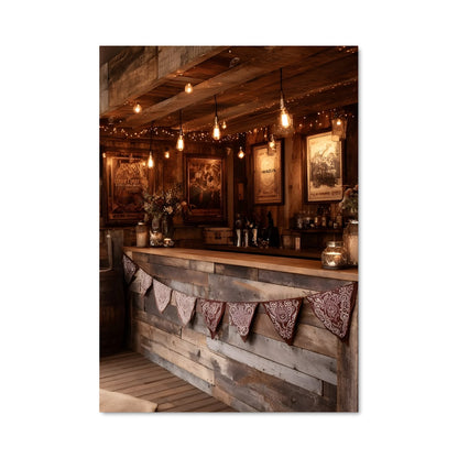 Poster Le Bar des Cowboys