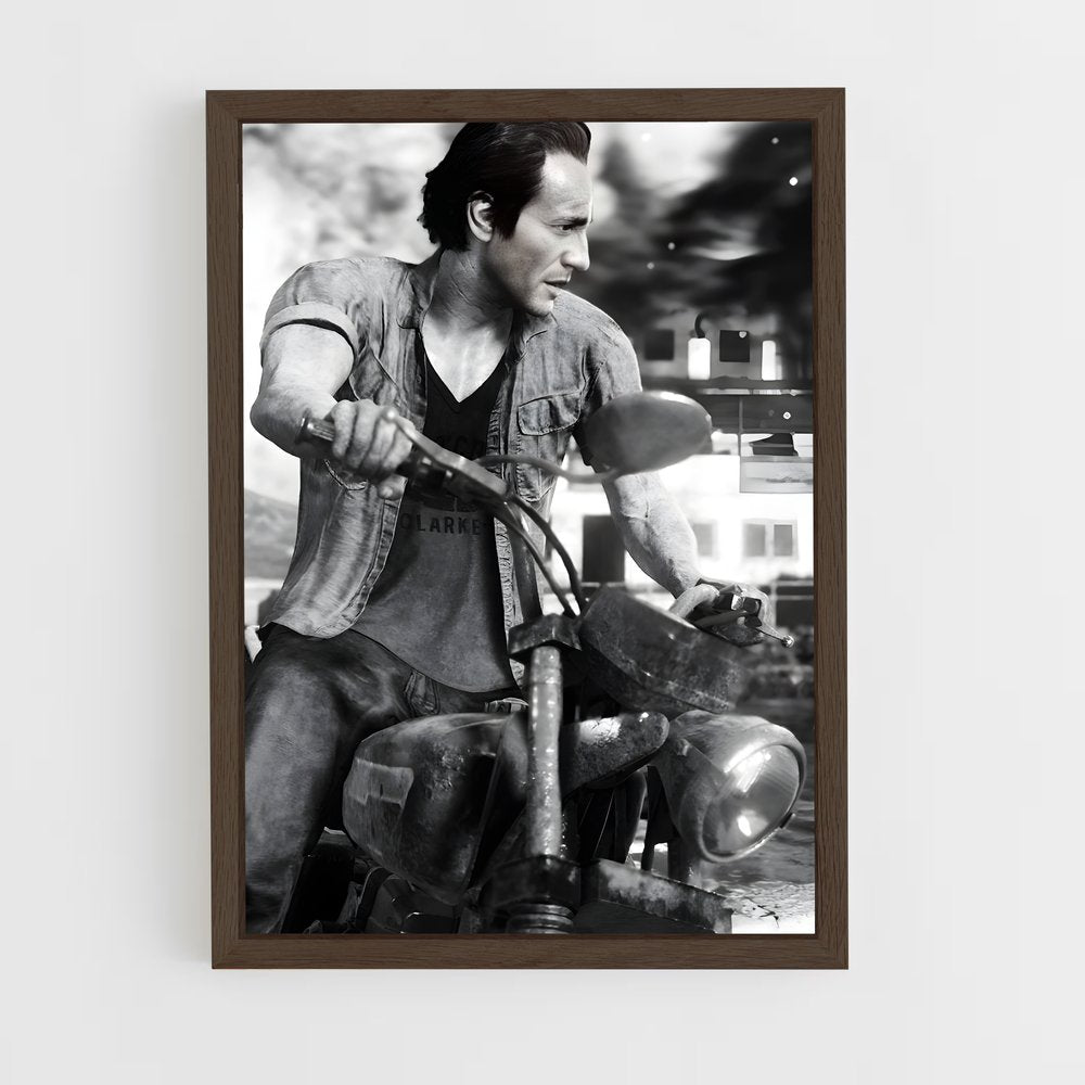 ap-sam drake-6 cadre Bois foncé