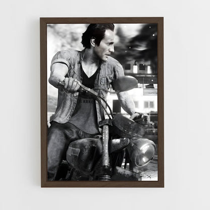 ap-sam drake-6 cadre Bois foncé