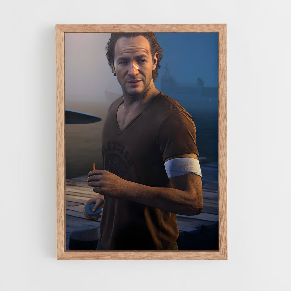ap-sam drake-8 cadre Bois clair