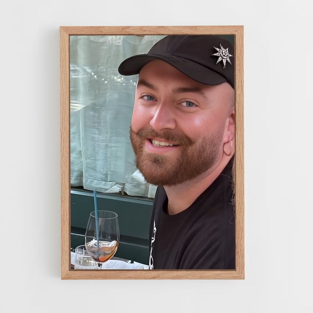 ap-sam smith-5 cadre Bois clair