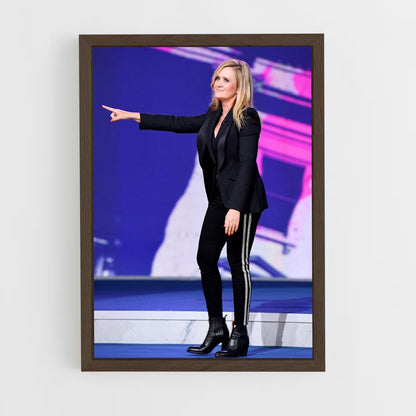 ap-samantha bee-1 cadre Bois foncé