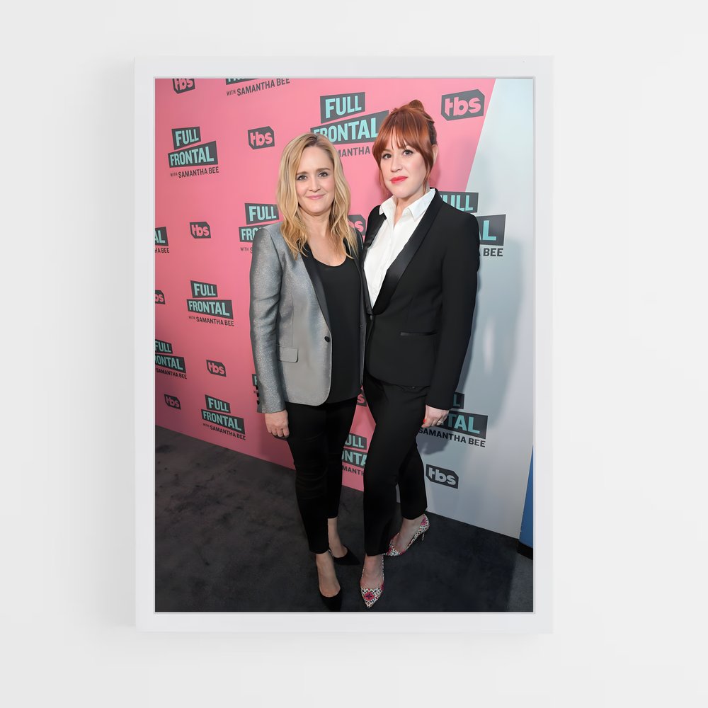 ap-samantha bee-4 cadre Blanc