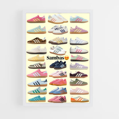 ap-samba-8 cadre Blanc