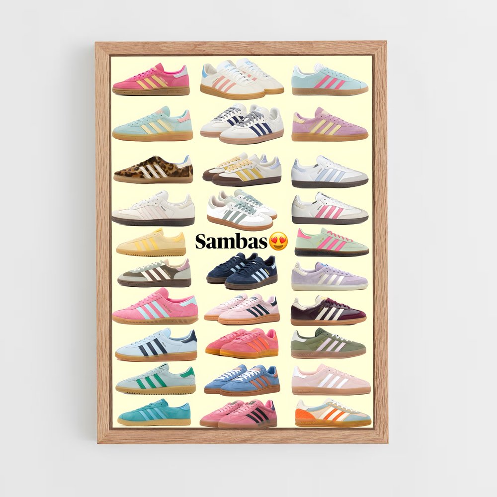 ap-samba-8 cadre Bois clair