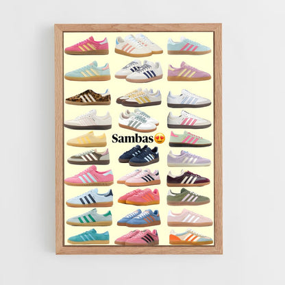 ap-samba-8 cadre Bois clair