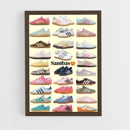 ap-samba-8 cadre Bois foncé