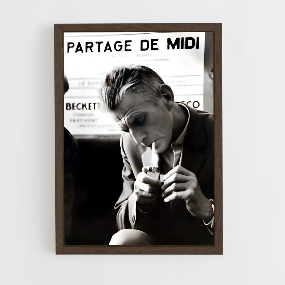 ap-samuel beckett-7 cadre Bois foncé