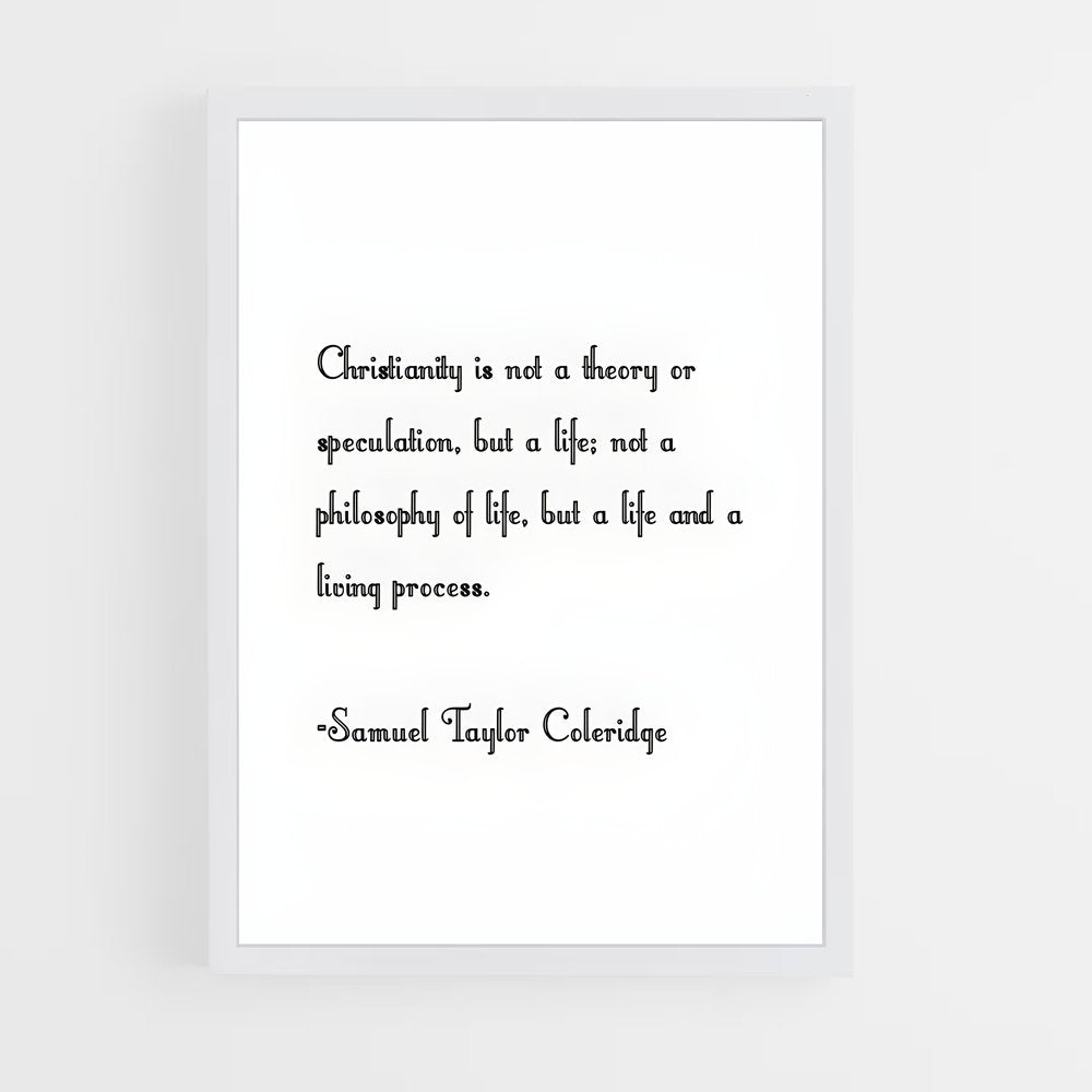 ap-samuel taylor coleridge-2 cadre Blanc