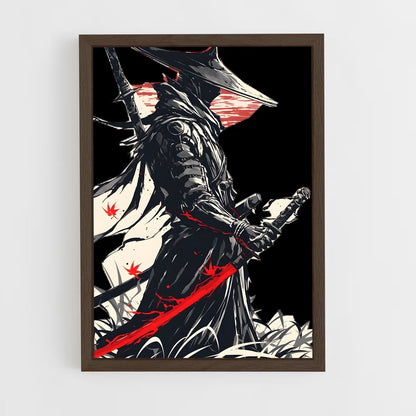 ap-samurai-10 cadre Bois foncé