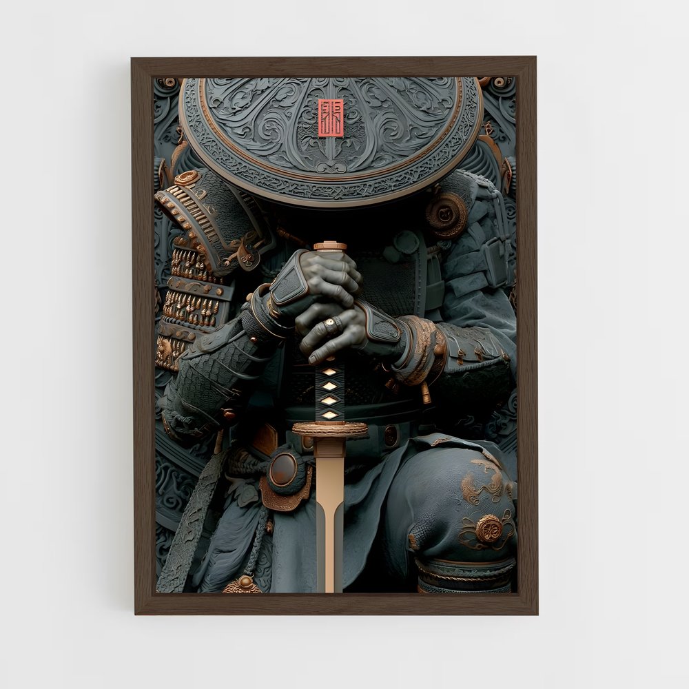 ap-samurai-12 cadre Bois foncé