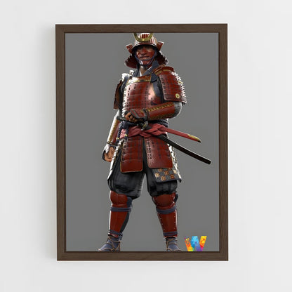 ap-samurai-9 cadre Bois foncé
