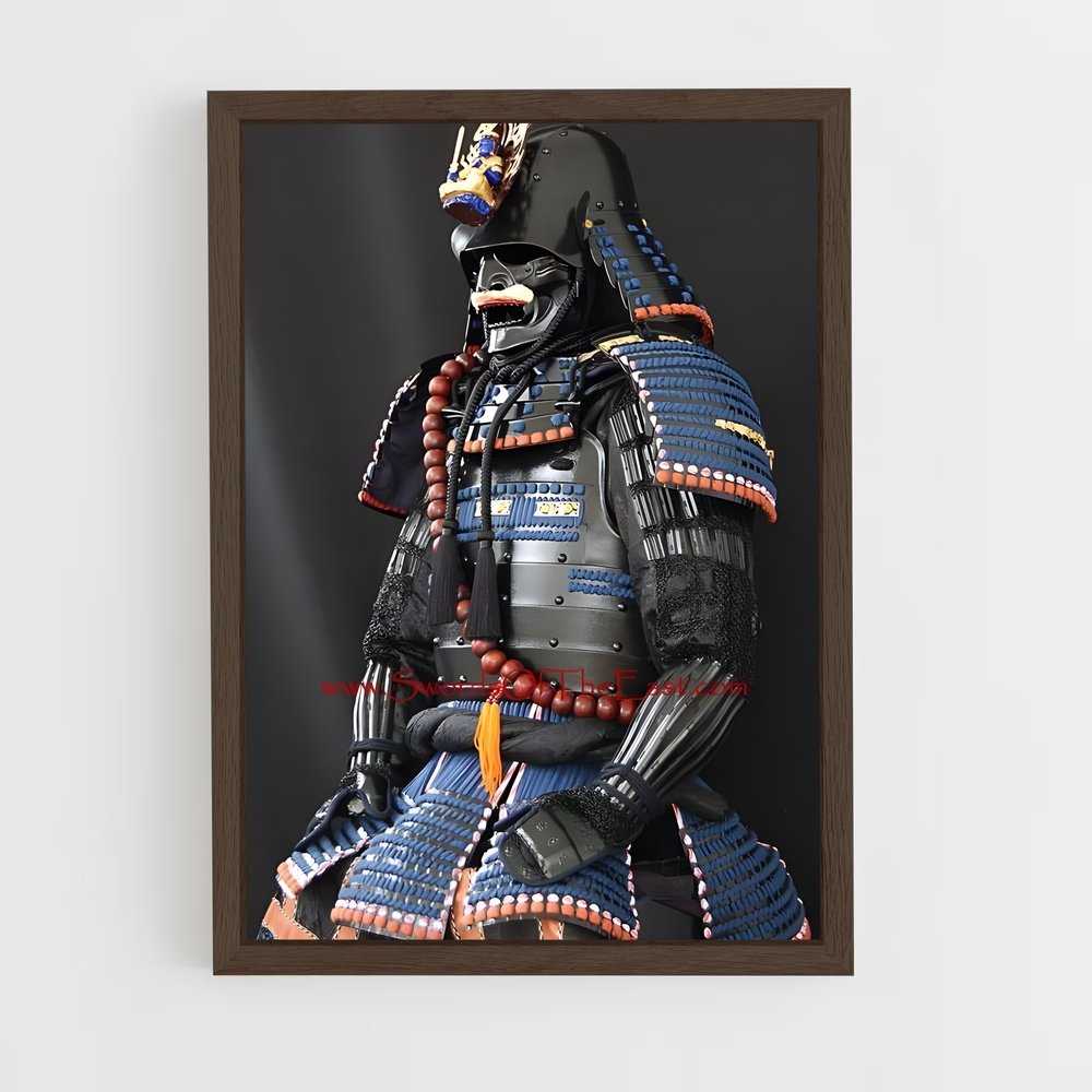 ap-samurai armor-5 cadre Bois foncé