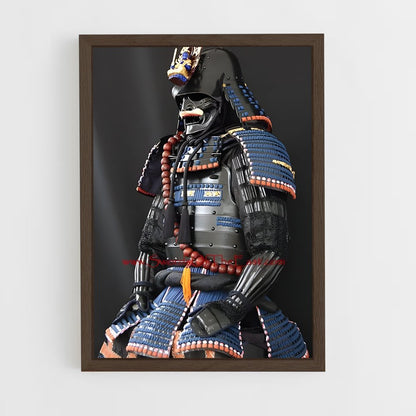 ap-samurai armor-5 cadre Bois foncé
