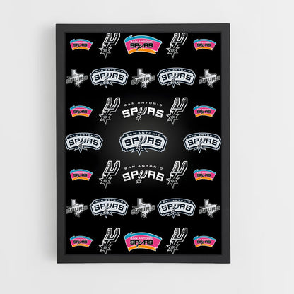 ap-san antonio spurs-3 cadre Noir