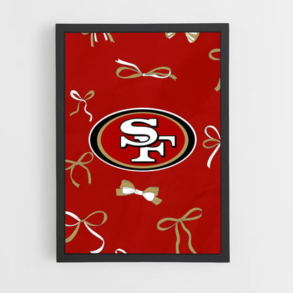 ap-san francisco 49ers-10 cadre Noir
