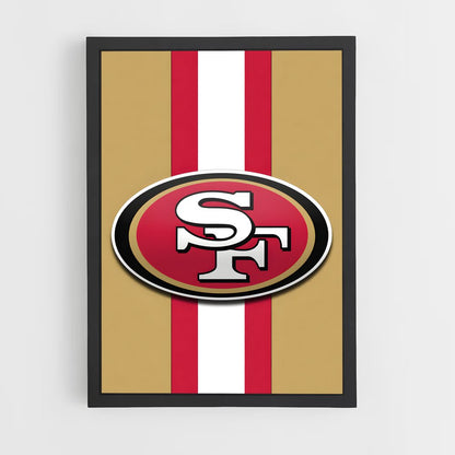 ap-san francisco 49ers-6 cadre Noir