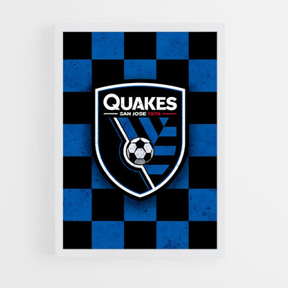 ap-san jose earthquakes-3 cadre Blanc
