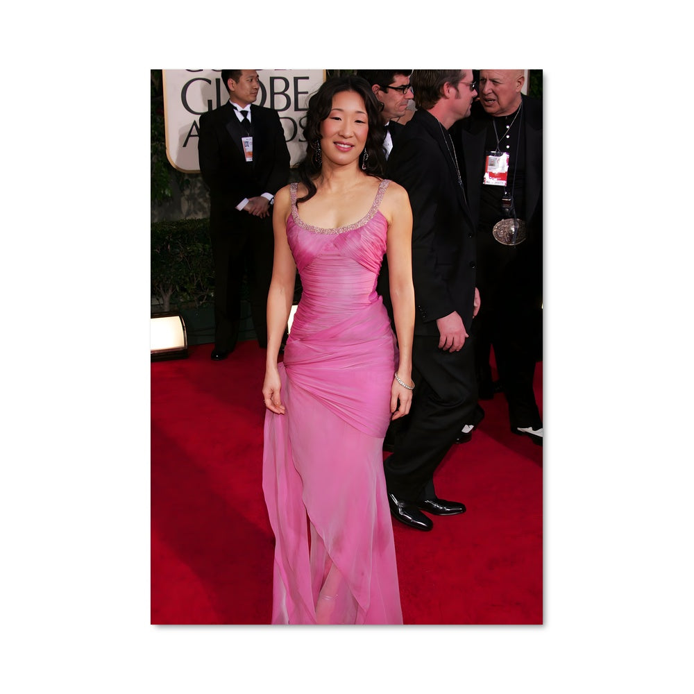 Poster Sandra Oh, Iconique et Éblouissante