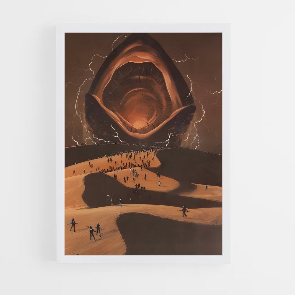 ap-sandworm-1 cadre Blanc