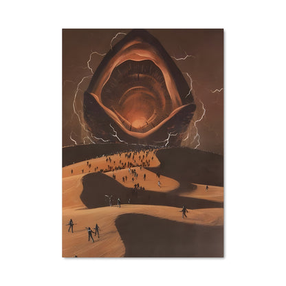 Poster Voyage dans le Désert