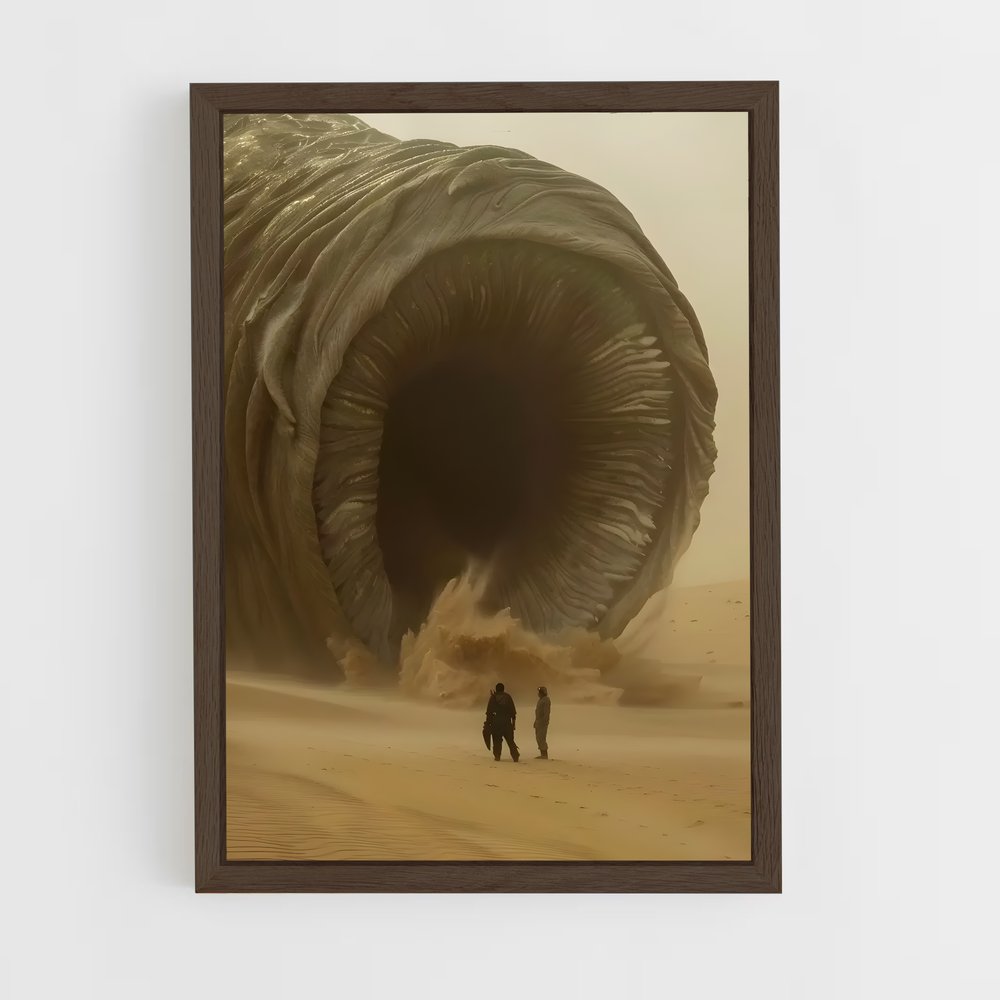 ap-sandworm-7 cadre Bois foncé