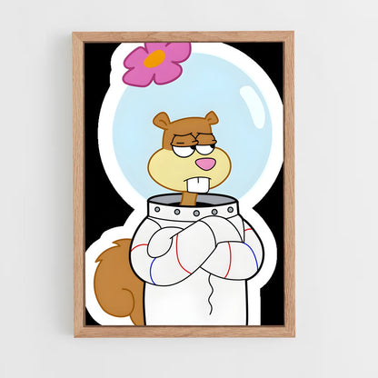 ap-sandy cheeks-1 cadre Bois clair