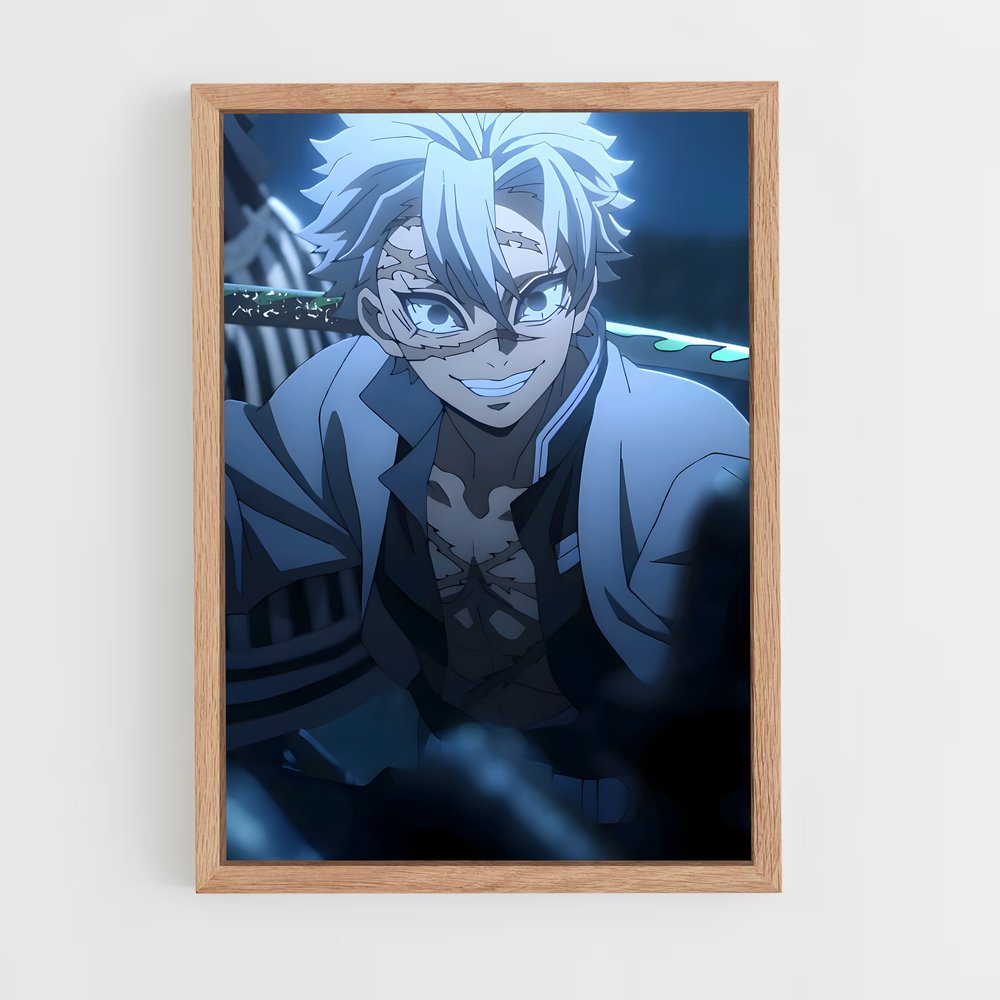 ap-sanemi shinazugawa-5 cadre Bois clair