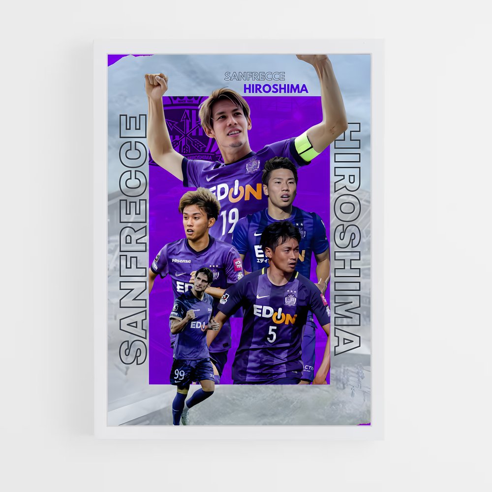 ap-sanfrecce hiroshima-3 cadre Blanc