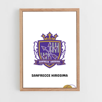 ap-sanfrecce hiroshima-4 cadre Bois clair
