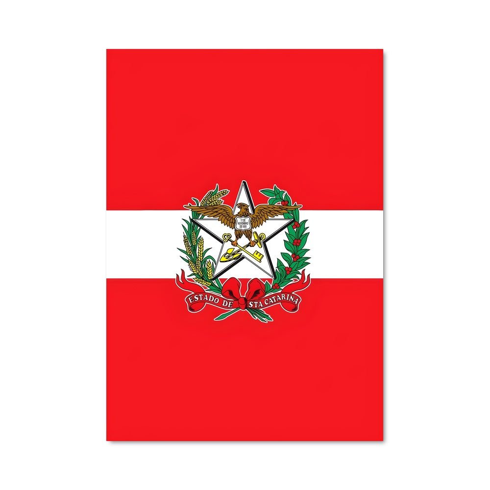 Poster Drapeau de Pérou