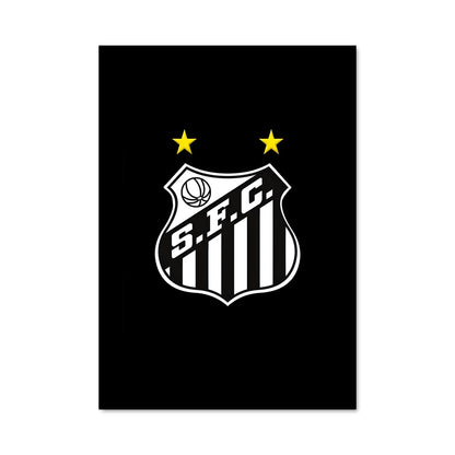 Poster Santos et Juventus: Rivalité Éternelle