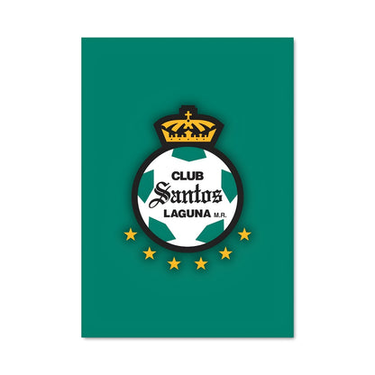 Poster Emblème Santos