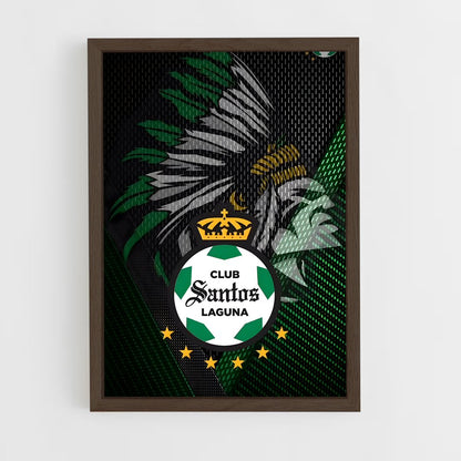 ap-santos laguna-1 cadre Bois foncé