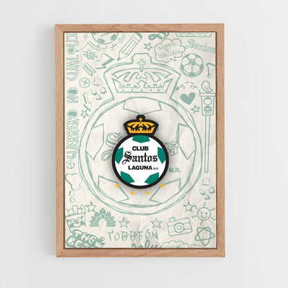ap-santos laguna-2 cadre Bois clair