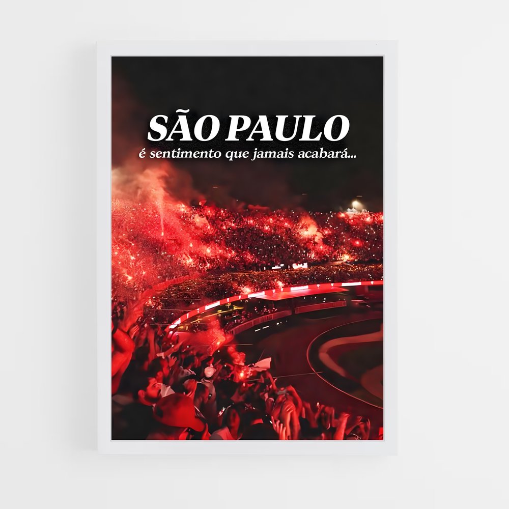 ap-sao paulo fc-7 cadre Blanc