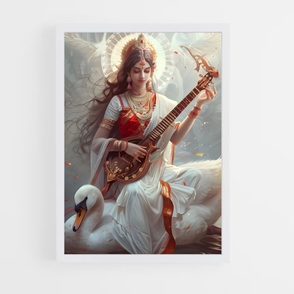 ap-saraswati-13 cadre Blanc