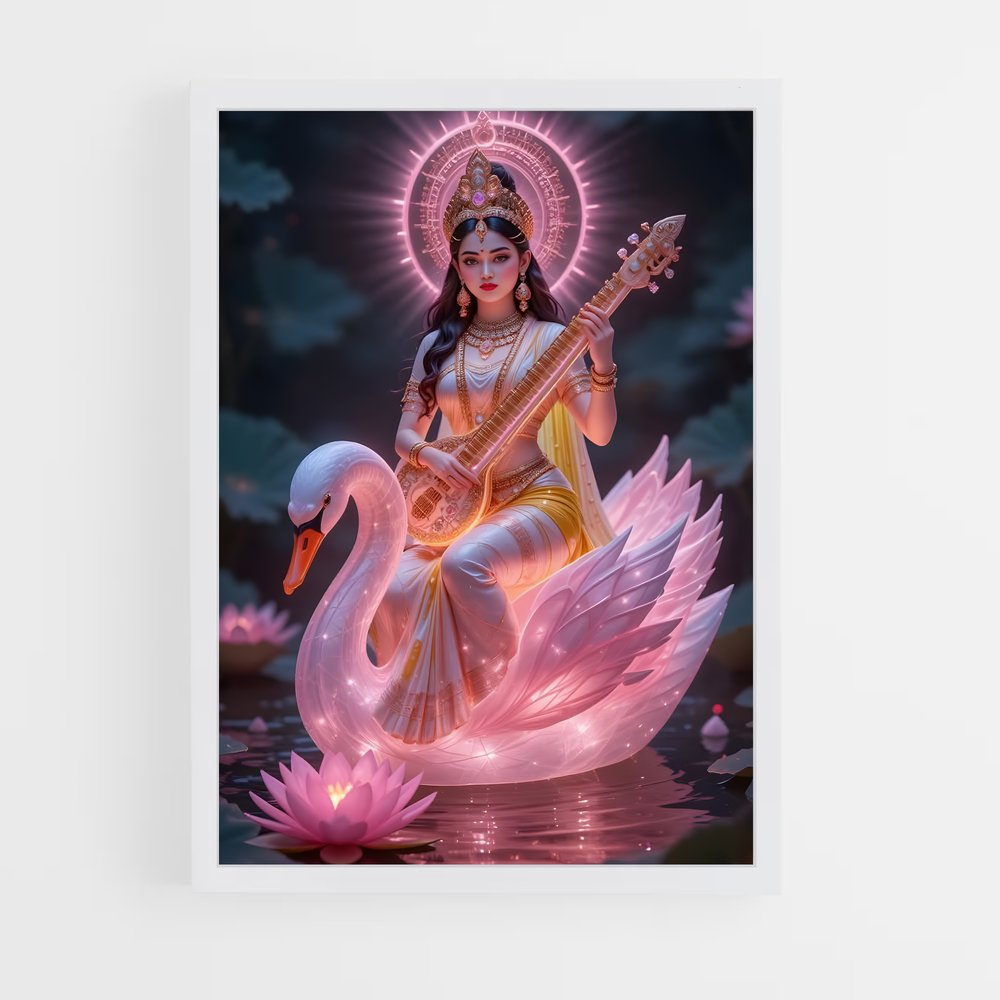 ap-saraswati-14 cadre Blanc