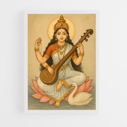 ap-saraswati-16 cadre Blanc
