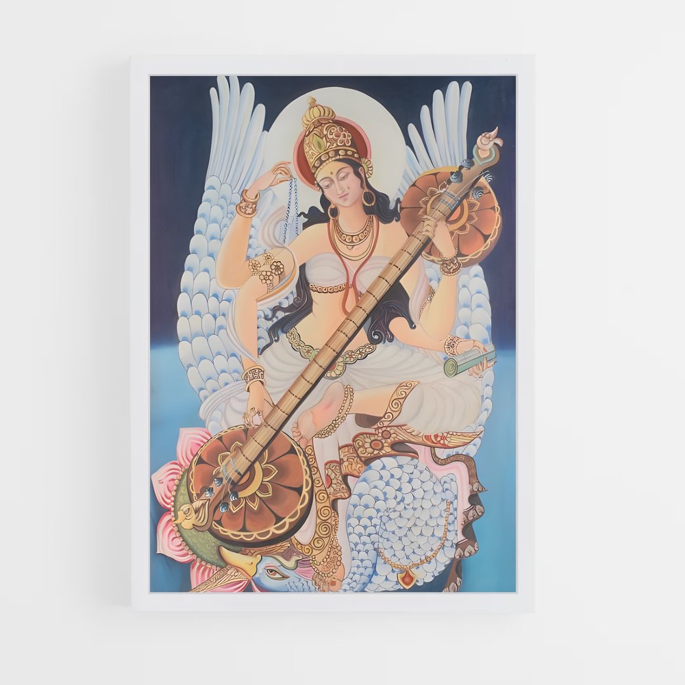 ap-saraswati-6 cadre Blanc