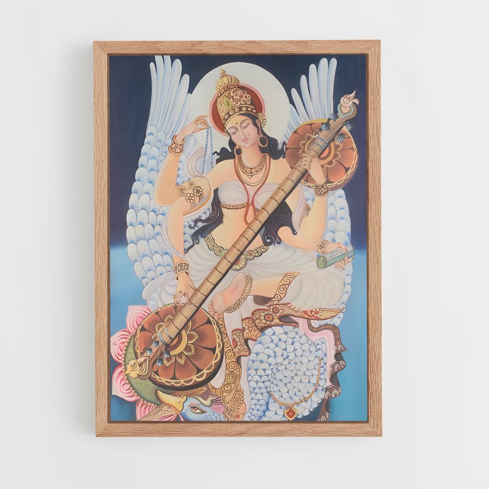 ap-saraswati-6 cadre Bois clair