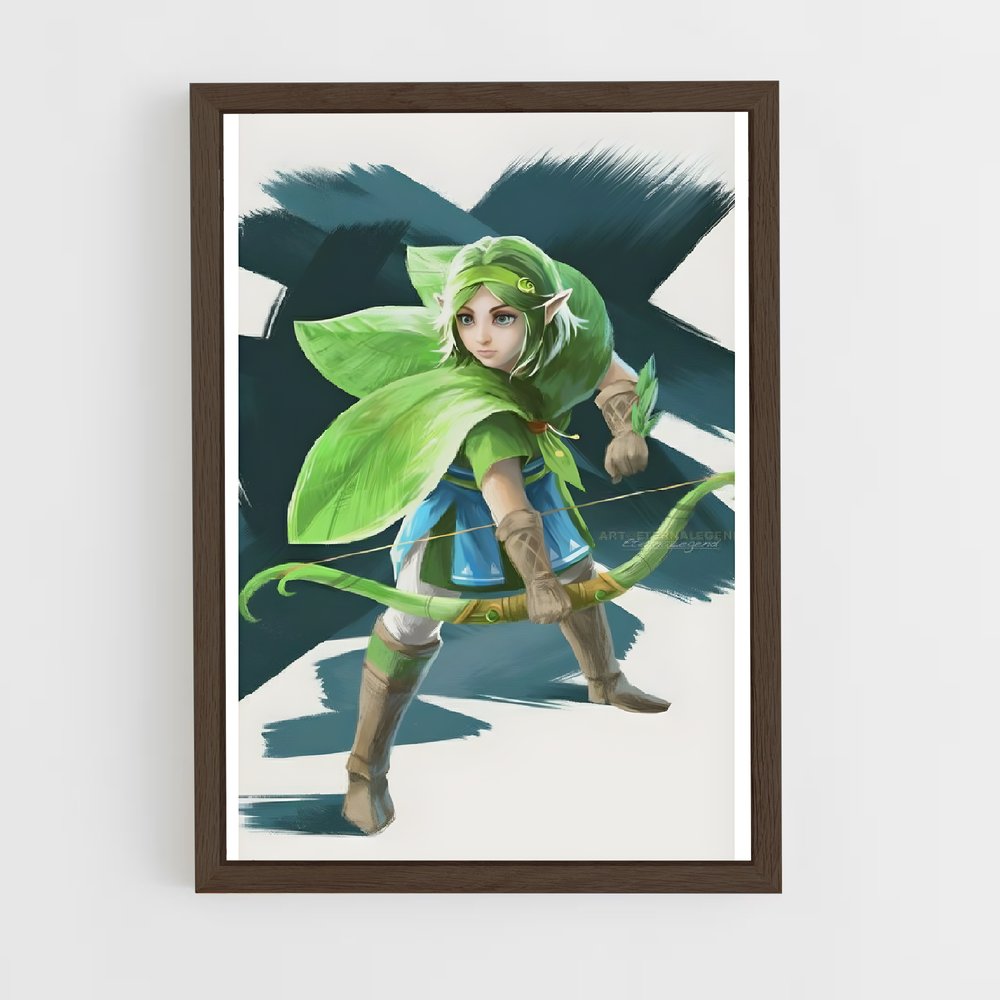 ap-saria-8 cadre Bois foncé