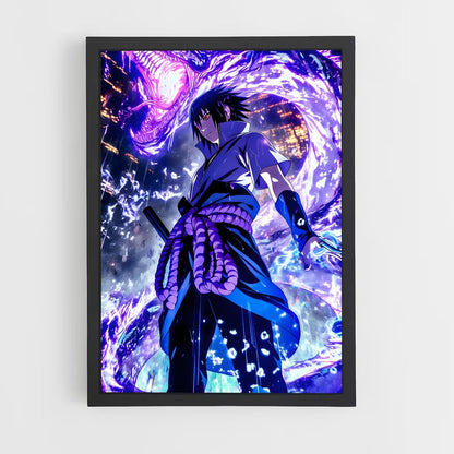 ap-sasuke uchiha-4 cadre Noir