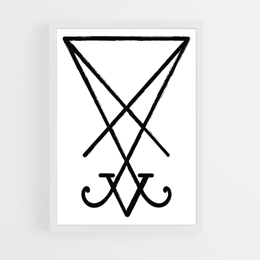 ap-satanic symbols-1 cadre Blanc