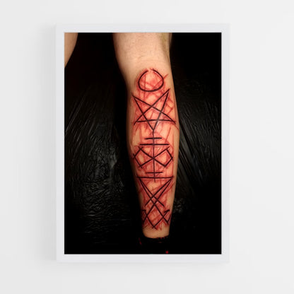 ap-satanic symbols-2 cadre Blanc