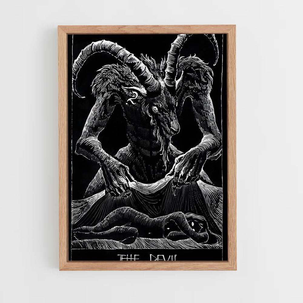 ap-satanic symbols-4 cadre Bois clair