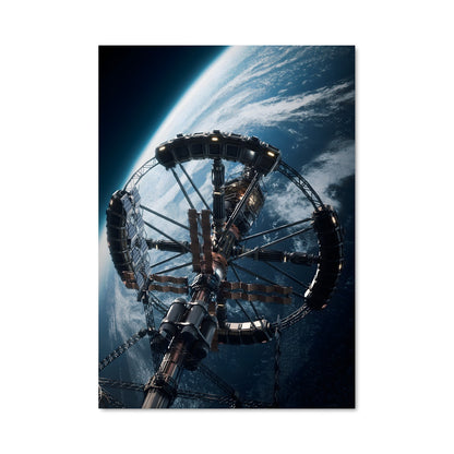 Poster Orbite Étoilée