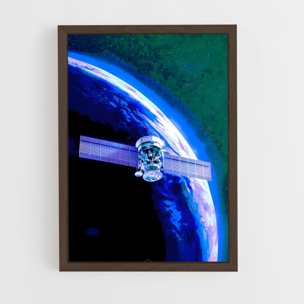 ap-satellites-8 cadre Bois foncé
